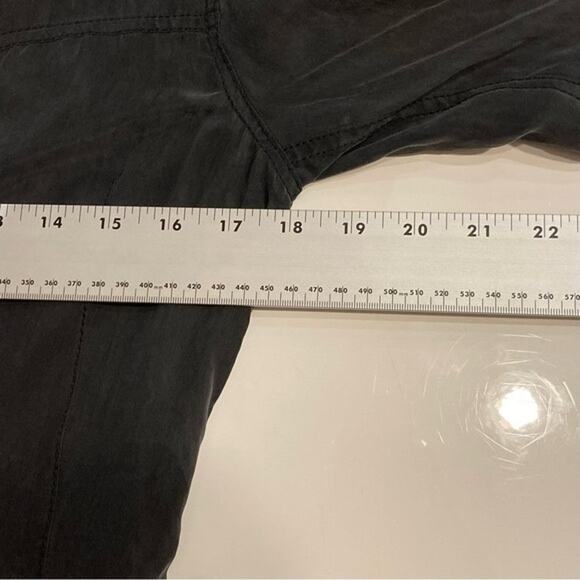 Vintage ESCADA SPORT Blazer Jacket 36~S SILK Black/Grey Pink-Embroidery-Peacock - Picture 12 of 16